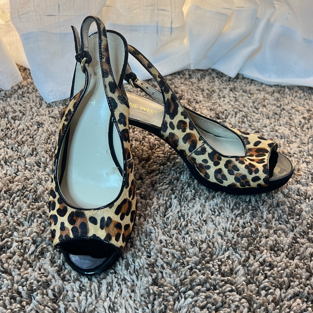 Leopard Print Heels
